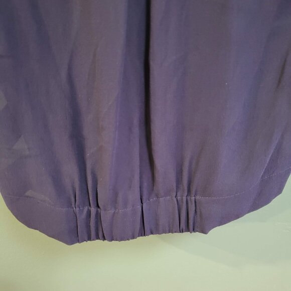 Babaton | Silk Sleeveless Crossover Blouse - Picture 3 of 4